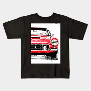 Automotive watercolor paintings Kids T-Shirt